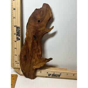 Handcrafted Rustic Wood Slice Wall Art with Inlaid Bird Design Nature Home Decor